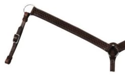 Circle Y Basketweave Straight Breast Collar