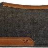 Diamond Wool Contour Felt Ranch Pad