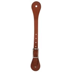Weaver Brown Latigo Leather Single Ply Spur Straps