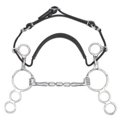 Myler 3Ring Combo Bit 6 Shank Mullen Triple Barrel