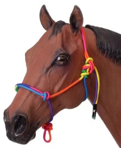 Tough1 Mini Rainbow Rope Halter