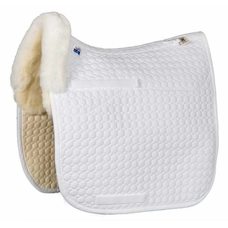 EA Mattes Gold Dressage Square Pad Bare