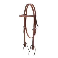 Weaver Leather Turq Cross Browband Headstall MdOil