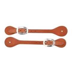 Circle Y Ladies Herman Oak Leather Spur Straps