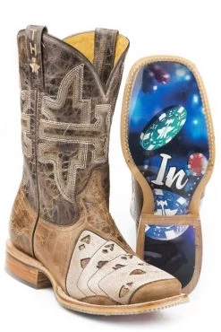 Tin Haul Mens High Roller Boots