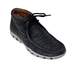 Ferrini Mens Print Belly Rogue Black Shoes