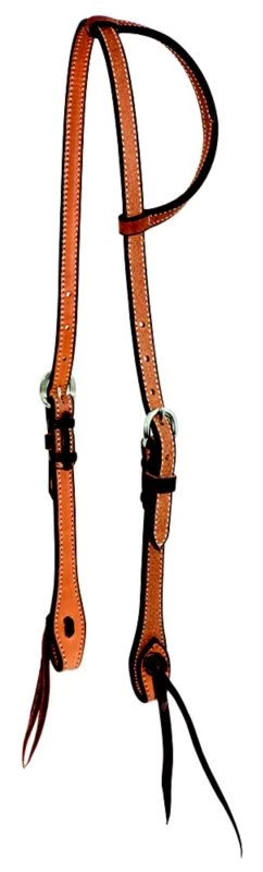 Cowboy Tack 5/8in Roughout Knot Single Ear Headstl