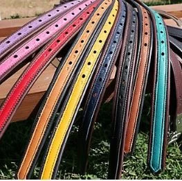 Bates Victrix Havana Stirrup Leathers