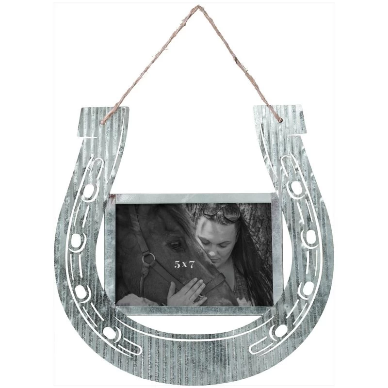 Corrugated Horseshoe Chalk Frame - Image 2