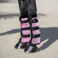 Kensington Fly Boots Fleece Trim Bubblegum