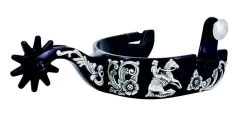 Metalab Floral Reining Spurs