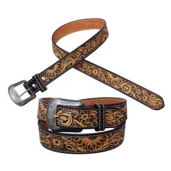 Circle Y Multi Tone Wildflower Belt