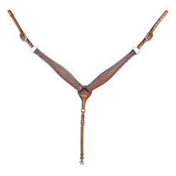 Tabelo Basket Tooled Breast Collar