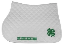 4-H Premium All Purpose Embroidered Saddle Pad