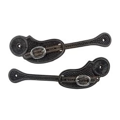 Tabelo Tooled Spur Straps