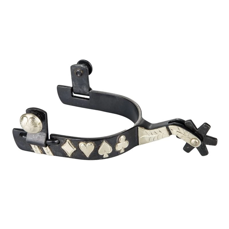 Tabelo Brush Steel Card Suit Trim Mens Spurs 5